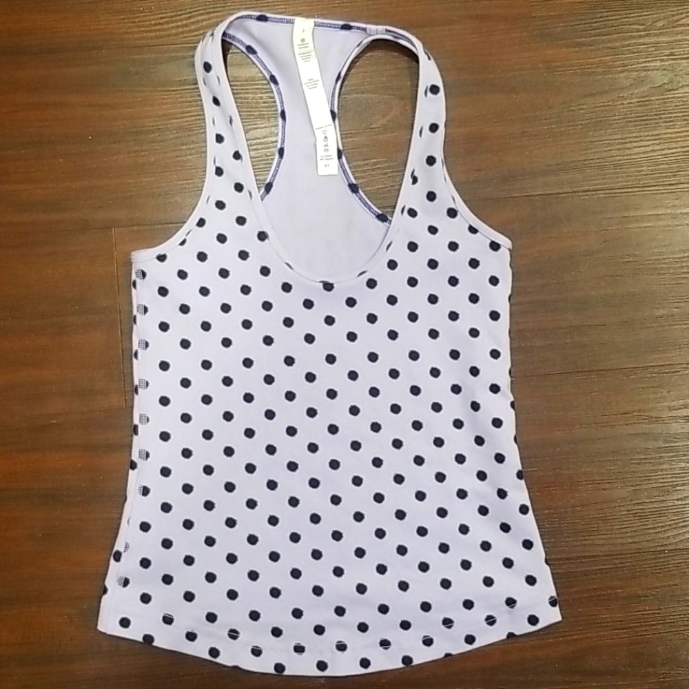 Lululemon Purple and Navy Workout Tank